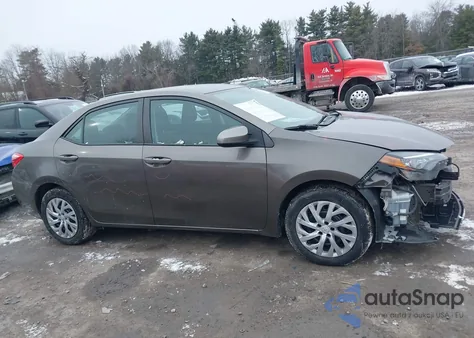 2017 Toyota Corolla Le from USA, damaged, VIN 2T1BURHEXHC776607